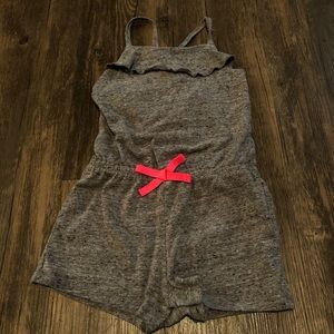 gray romper